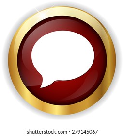 Talk bubble icon 