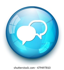 Talk bubble icon 
