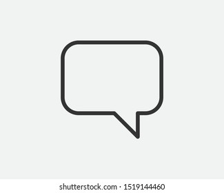 Talk bubble speech icon. Blank empty bubbles vector design elements. Chat on line symbol template. Dialogue balloon sticker silhouette. 