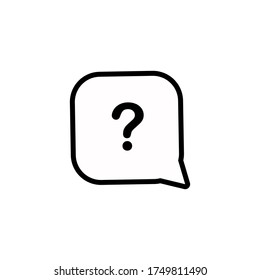 Talk bubble speech icon. Blank empty bubbles vector design elements. Chat on line symbol template. Dialogue balloon sticker silhouette