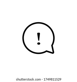 Icono de discurso de burbuja. Elementos de diseño vectorial de burbujas vacías en blanco. Plantilla de símbolo de conversación en línea. Silueta de emoticono de globo de diálogo