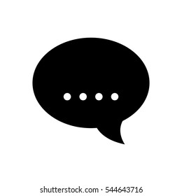 Talk Bubble speech icon vector illustration graphic design