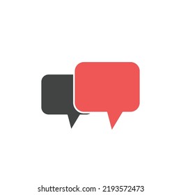 Talk bubble speech icons  symbol vector elements for infographic web