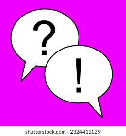 Talk bubble speech vector illustration. Bubble Iicons.