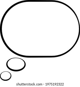 talk bubble vector art illustration 