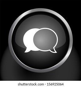 Talk Bubbles Icon Symbol