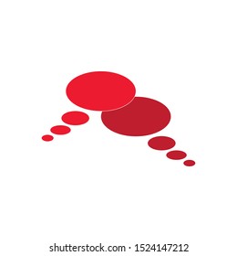 talk buble vector illustration free