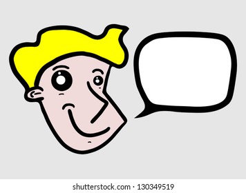 Talk cartoon