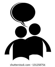 Talk chat icon