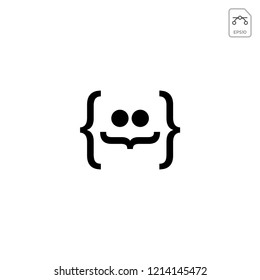 talk, chat, speak, logo template vector illustration