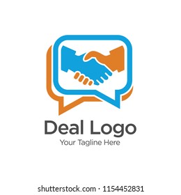 Talk Deal Logo Design Template