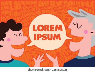 Talk to each other language