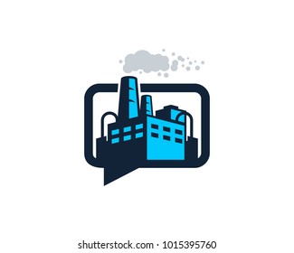 Talk Factory Icon Logo Design Element