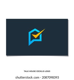 DISEÑO DE LOGOTIPO DE TALK HOUSE CECKLIS