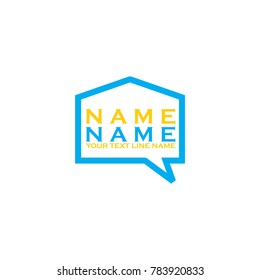 Talk House logo concept for your business