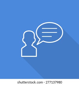 talk icon