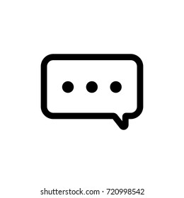 talk icon (balloon)