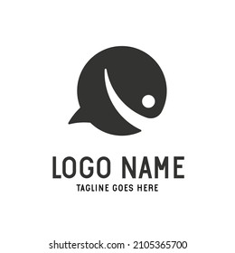 Conversar sobre el icono de chat lindo diseño