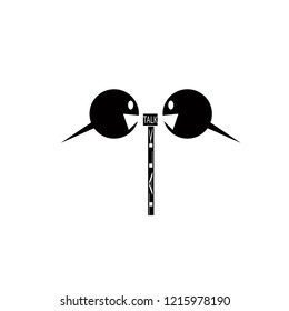 Talk icon design