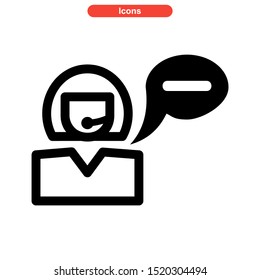 talk icon isolated sign symbol vector illustration - high quality black style vector icons
