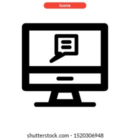 talk icon isolated sign symbol vector illustration - high quality black style vector icons
