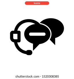 talk icon isolated sign symbol vector illustration - high quality black style vector icons
