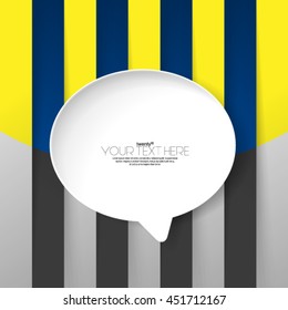 Talk Icon Layout/Design Cover Background