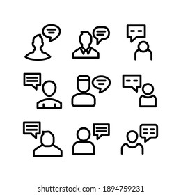 しゃべる アイコン のイラスト素材 画像 ベクター画像 Shutterstock