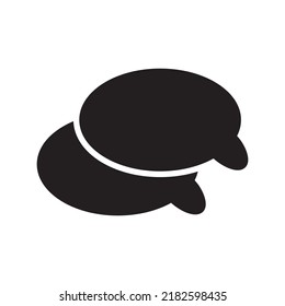 talk icon or logo isolated sign symbol vector illustration - high quality black style vector icons
