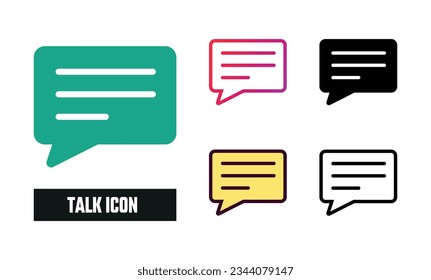 Ilustración del conjunto de iconos de llamadas