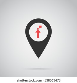 talk icon. vector illustration