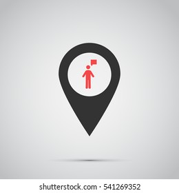talk icon. vector illustration