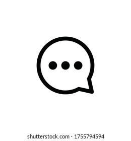 talk icon vector sign symbol isolated
