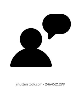 Ilustración de diseño de Vector de iconos de conversación