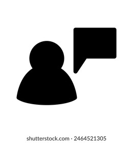 Ilustración de diseño de Vector de iconos de conversación