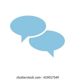 Talk icon.Vector illustrator.