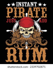 Talk like a Pirate t-shirt, Pirate t-shirt, Caribbean pirate t-shirt