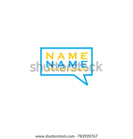 Talk logo concept for your business