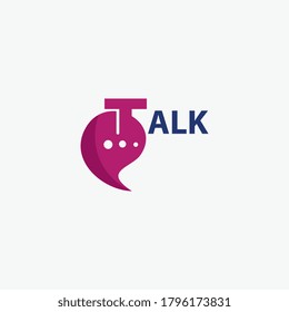 Talk logo design icon, Consult logo template design concept vector