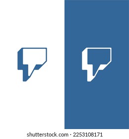 Talk logo design vector art