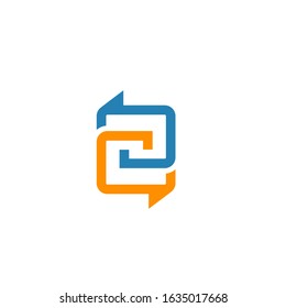 talk logo modern sign template