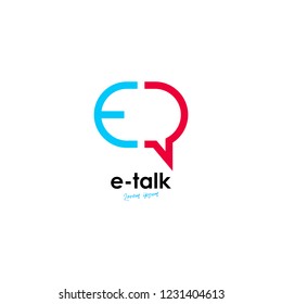 https www shutterstock com image vector talk logo vector 1231404613