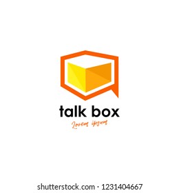 Talk logo vector