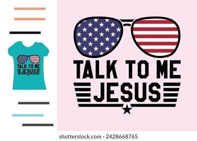 Háblame diseño de camiseta de Jesús 