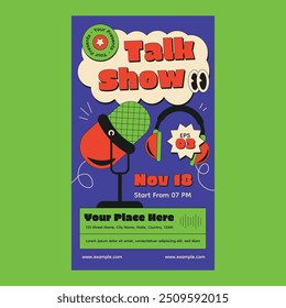 Talk show Social Media Story