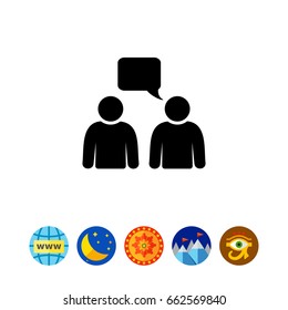 Talk Simple Icon