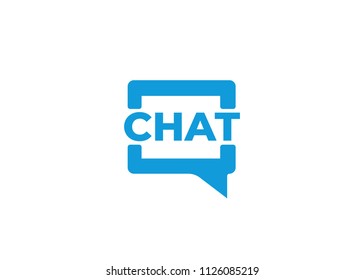 Talk and speak logo. Chat logo design. Consult vector logotype