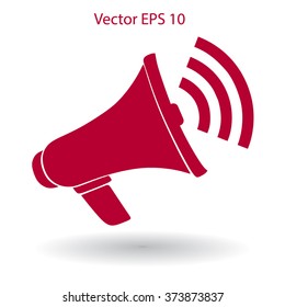 talk to the speaker vector icon