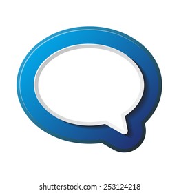 talk speech bubble