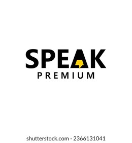 Plantilla de diseño de iconos para el logotipo de la carta de charla de charla de charla